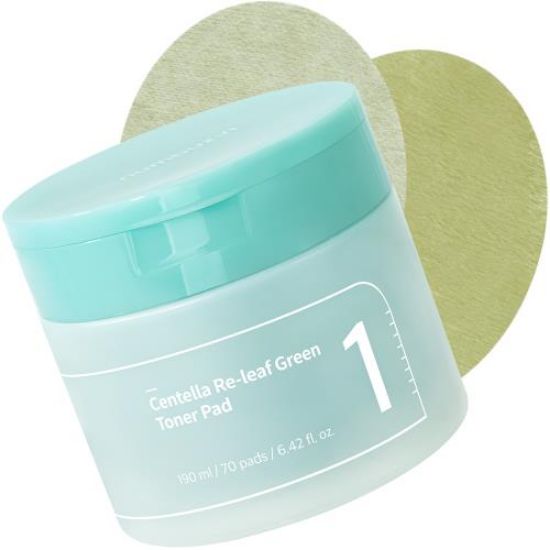 Picture of No.1 Centella Re-leaf Green Toner Pad 190ml (70pads)