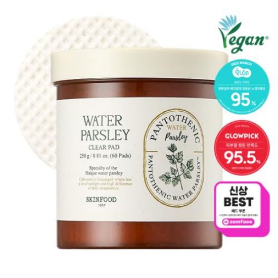 Picture of PANTOTHENIC WATER PARSLEY CLEAR PAD 60EA