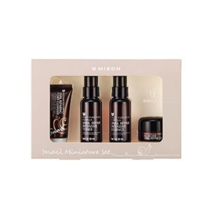 Picture of Snail Miniature SET(Foam Cleanser+Toner+Essence+Cream)