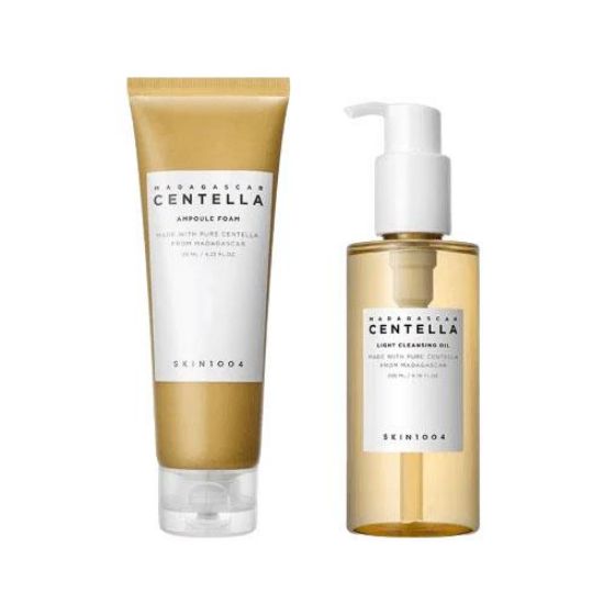 Picture of MADAGASCAR CENTELLA DOUBLE CLEANSING DUO (cleansing oil+centella cleansing foam)