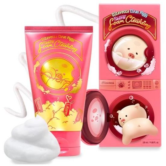 Picture of Clean Piggy Pink energy Foam Cleansing 120ml