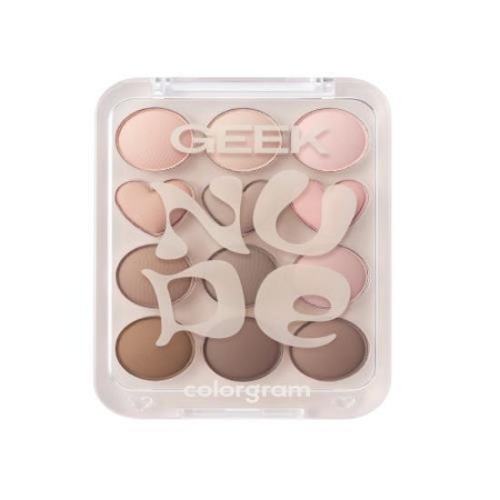 Picture of PIN POINT EYESHADOW PALETTE 07 NUDE+GEEK=♥