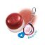 Picture of *Keyring* LipCheek Blurry Pudding Pot RS01 Feeln 5g