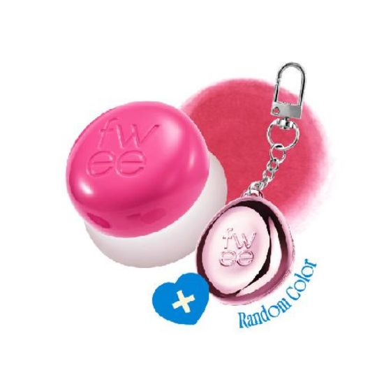 Picture of *Keyring* LipCheek Blurry Pudding Pot PK03 Cherry 5g